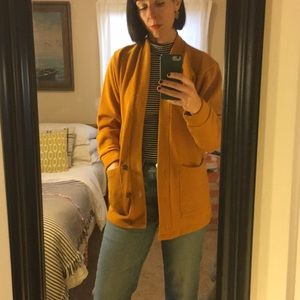 Vintage yellow Cardigan